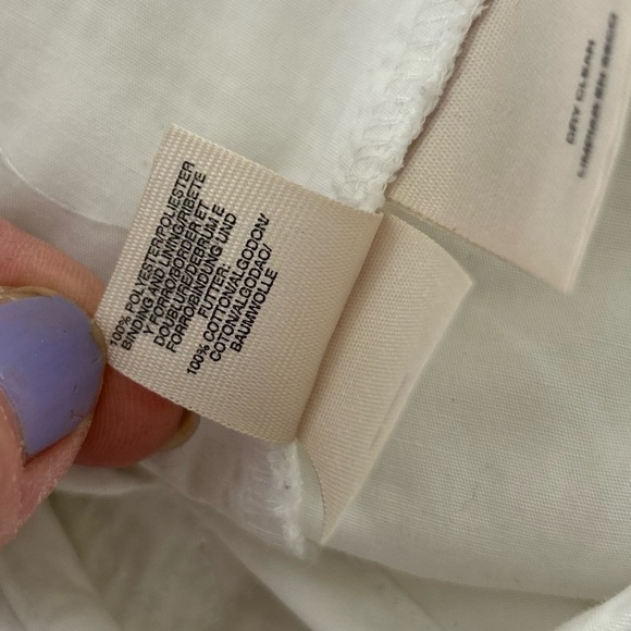 Rachel Roy Sleeveless V-Neck White Size Small Island Hop Mini Dress - Picture 9 of 9